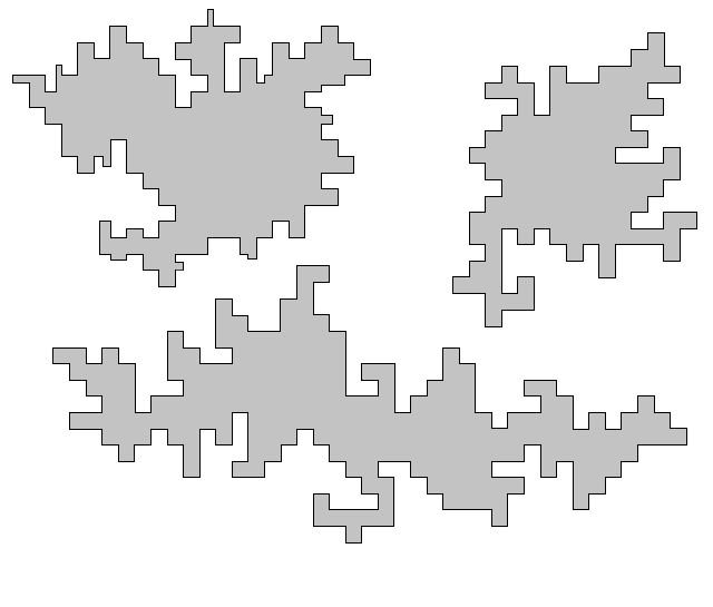 Трафарет пиксельного камуфляжа