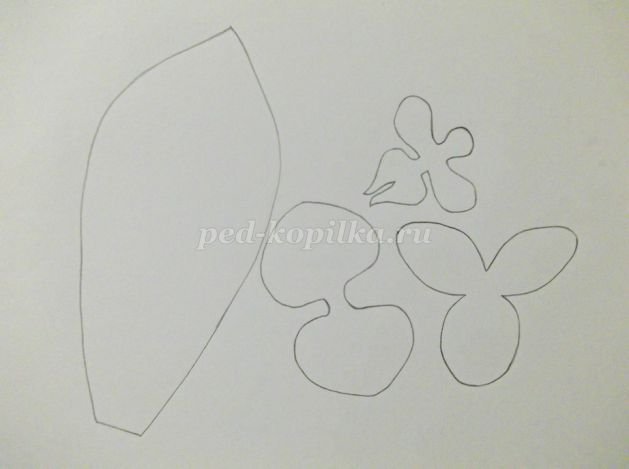 Шаблон орхидеи