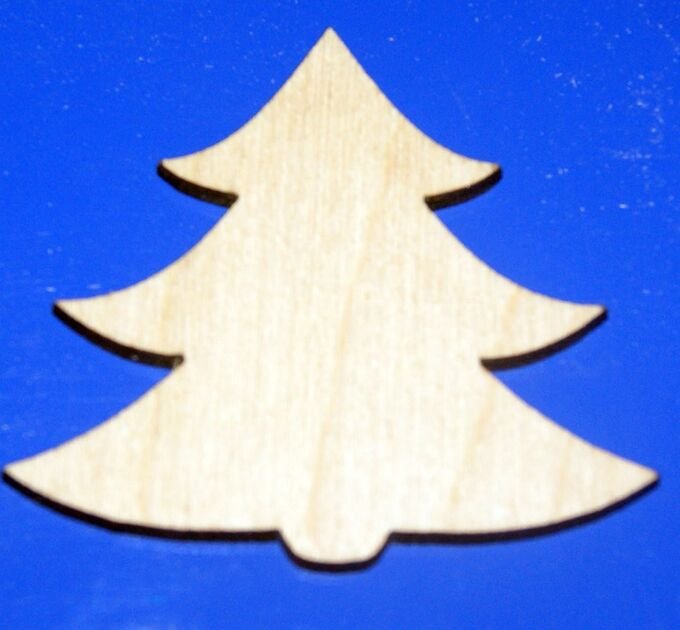 Деревянная заготовка "ёлочка"