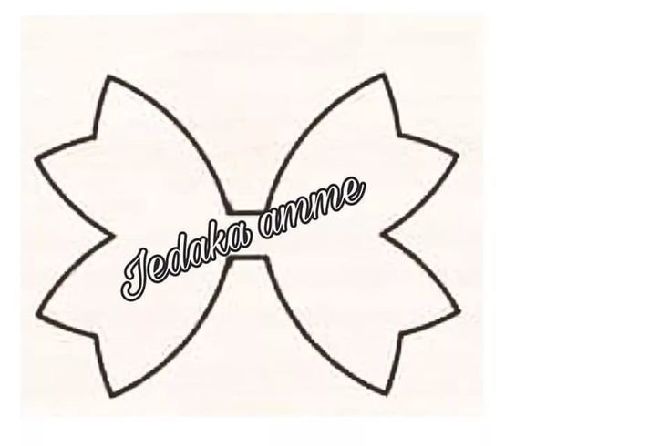 Лекало бантиков