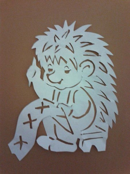 Вытынанки детский сад