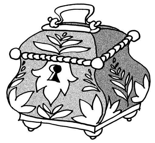 Шкатулка раскраска