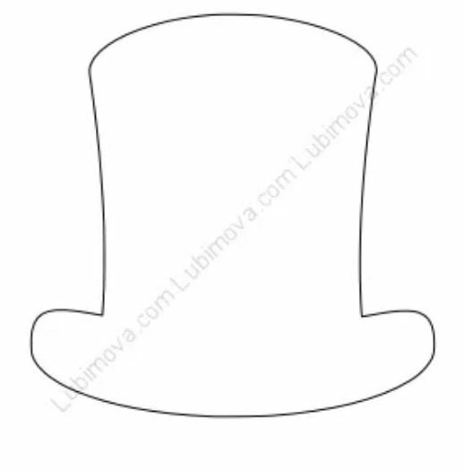 Шляпа для снеговика