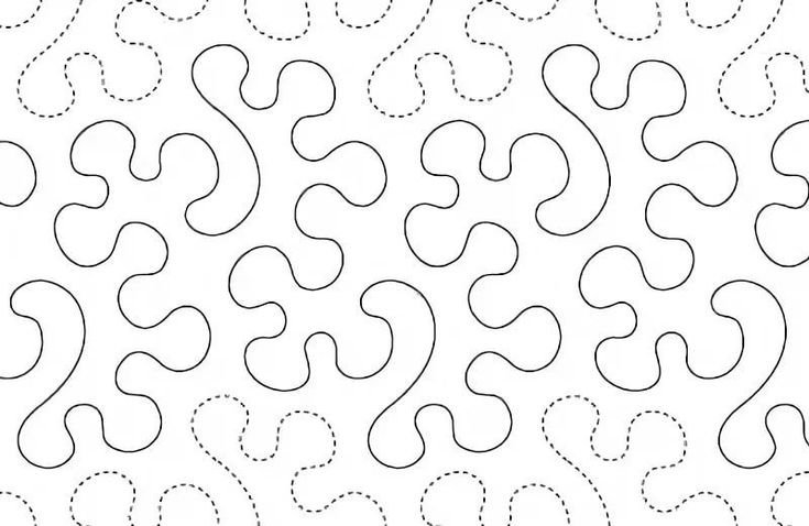 Схемы Стежки квилтов