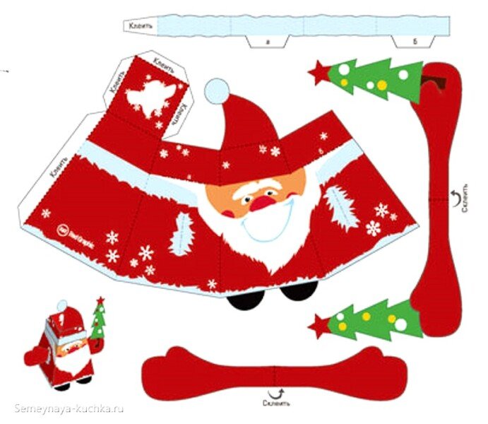 Новогодние развертки