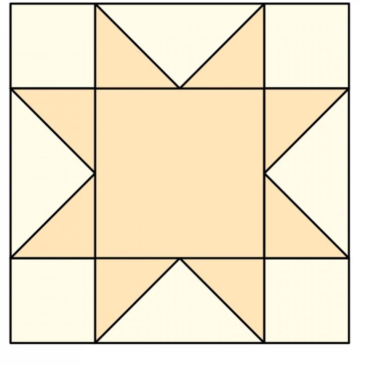 Пэчворк звезды схемы