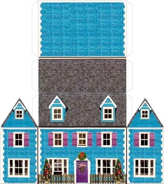 Домик из бумаги