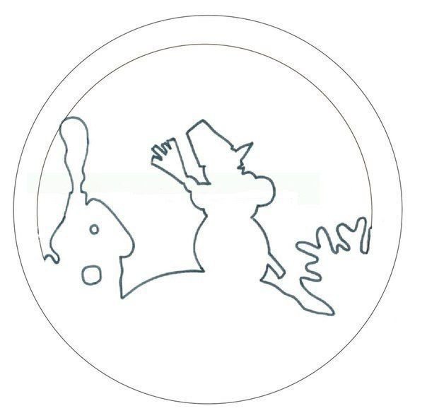 Зимние трафареты