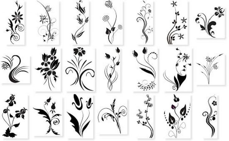 Растительный узор