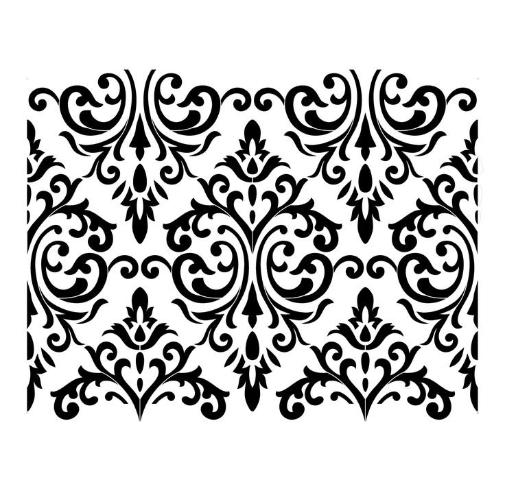 Орнамент трафарет