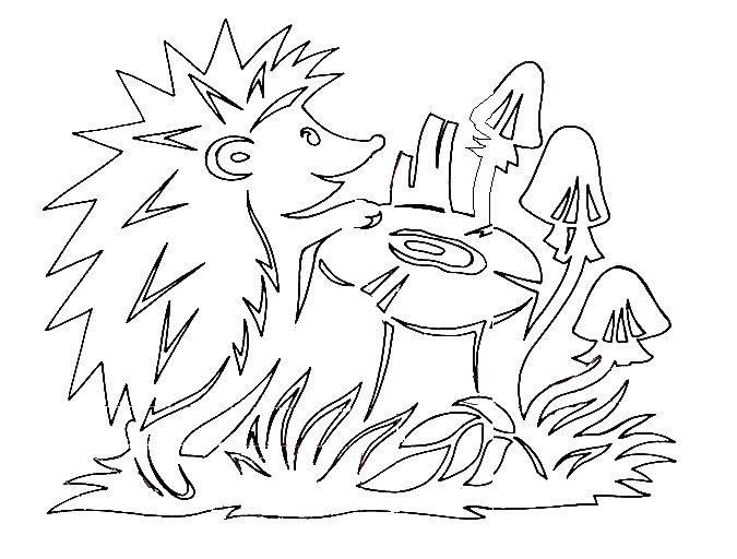 Осенние вытынанки