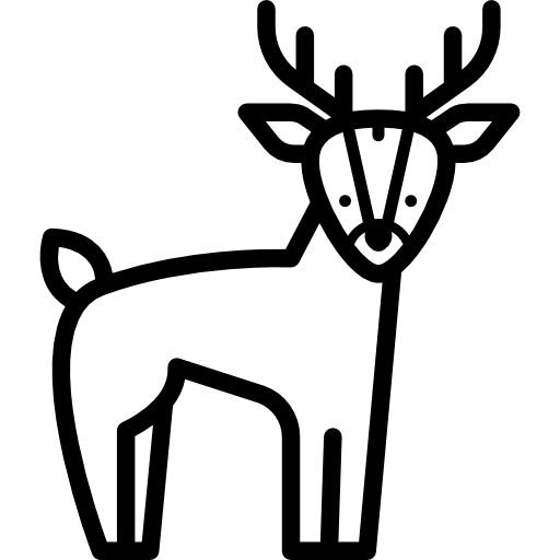 Олень пиктограмма