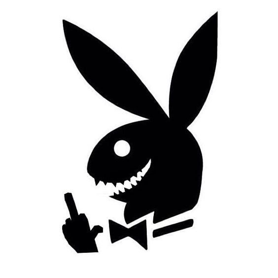 Тату плейбой эскиз