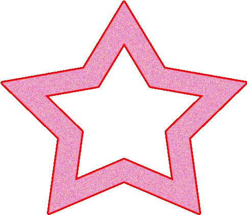 Звездочки розовые