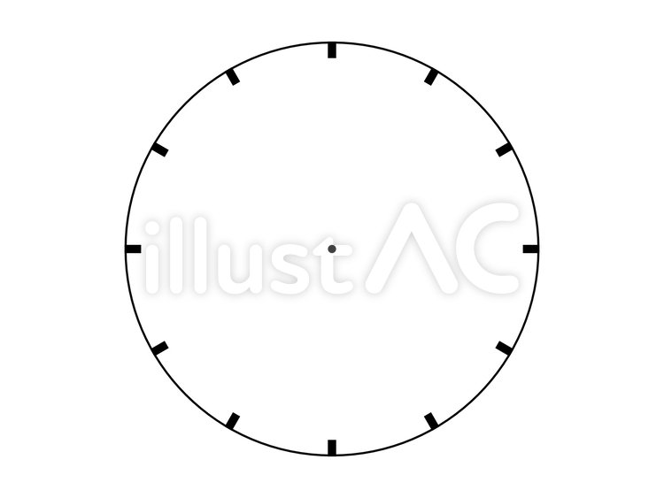 Круг циферблат