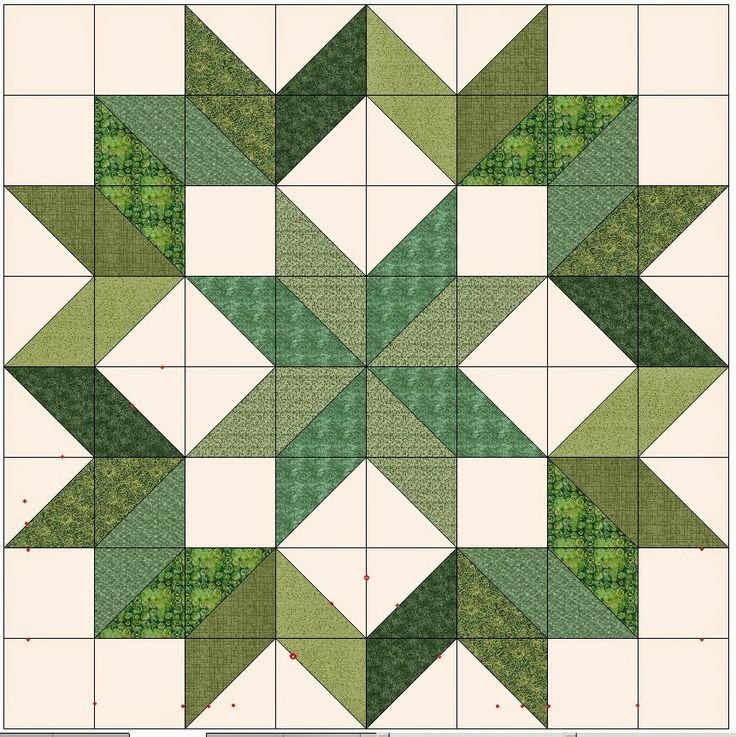 Пэчворк блок звезда звезда Вирджинии