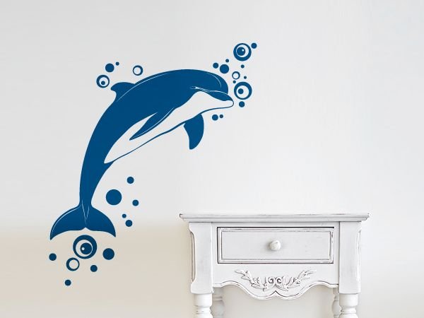 Трафареты дельфинов для ванной