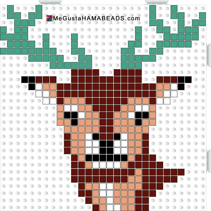 Схемы для термомозаики новогодние