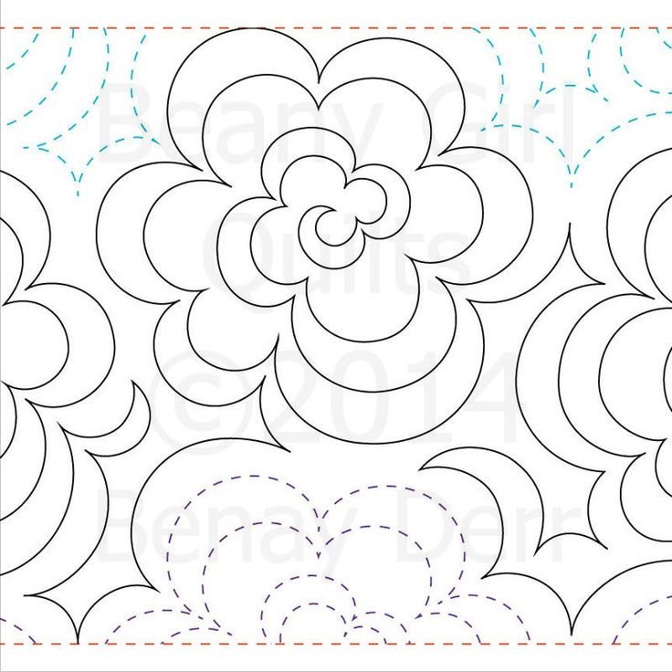 Схемы Стежки квилтов