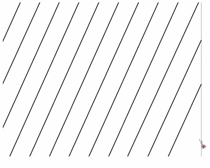 Линии наклона для письма