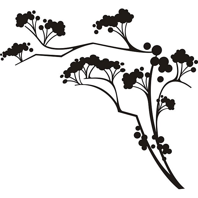 Стилизованная ветка