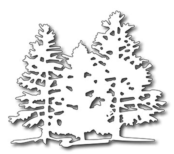 Зимнее дерево трафарет для вырезания