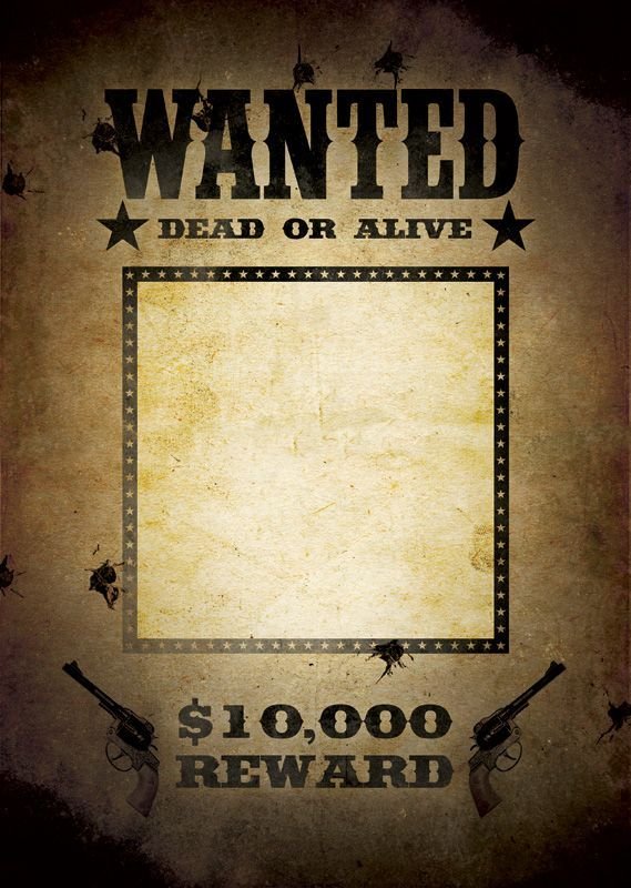 Wanted плакат