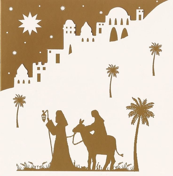 Рождество силуэт