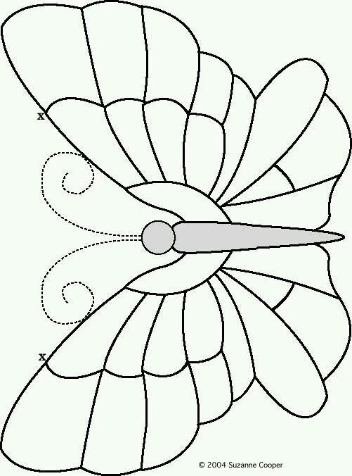 Трафарет для витража для детей