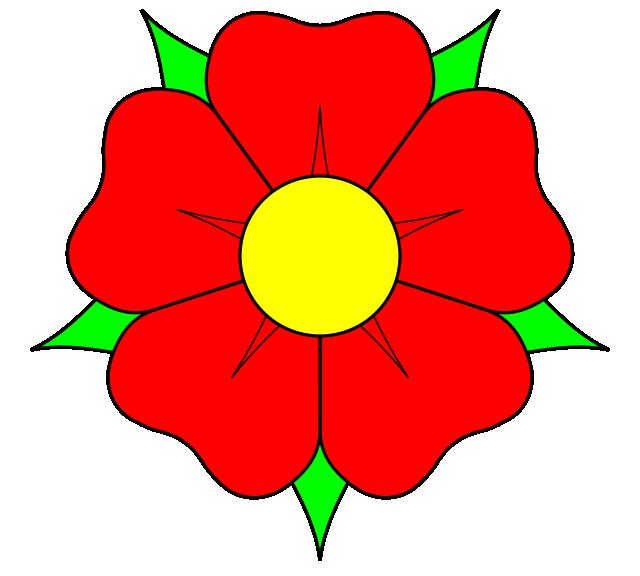 Яркие цветы для вырезания