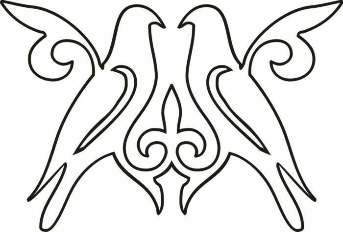 Казахский национальный орнамент и узоры шаблоны