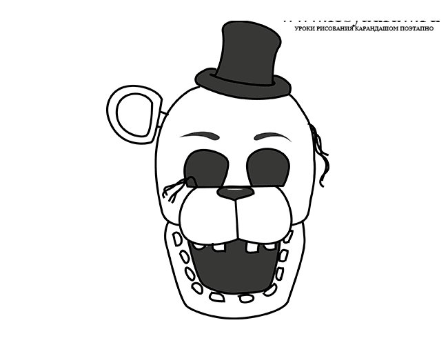 Маска золотого Фредди ФНАФ