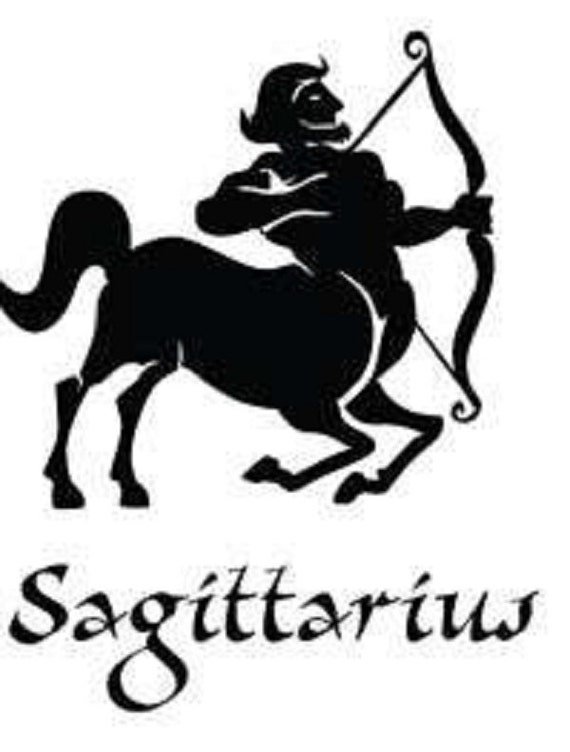 Стрелец трафарет