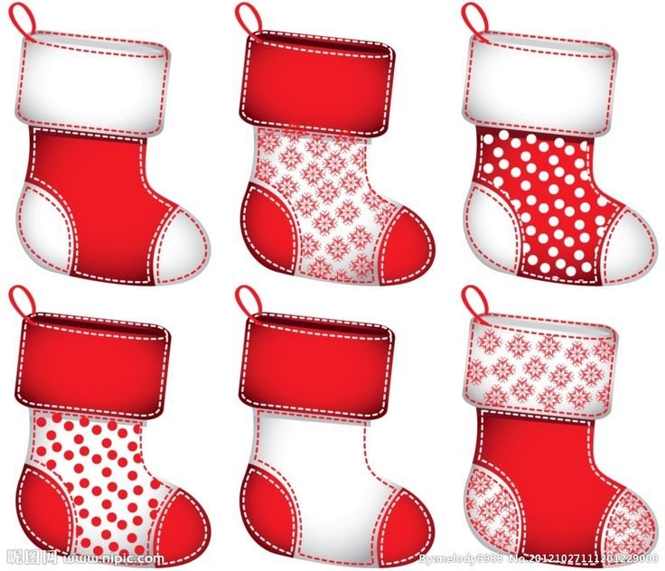 Новогодний носок