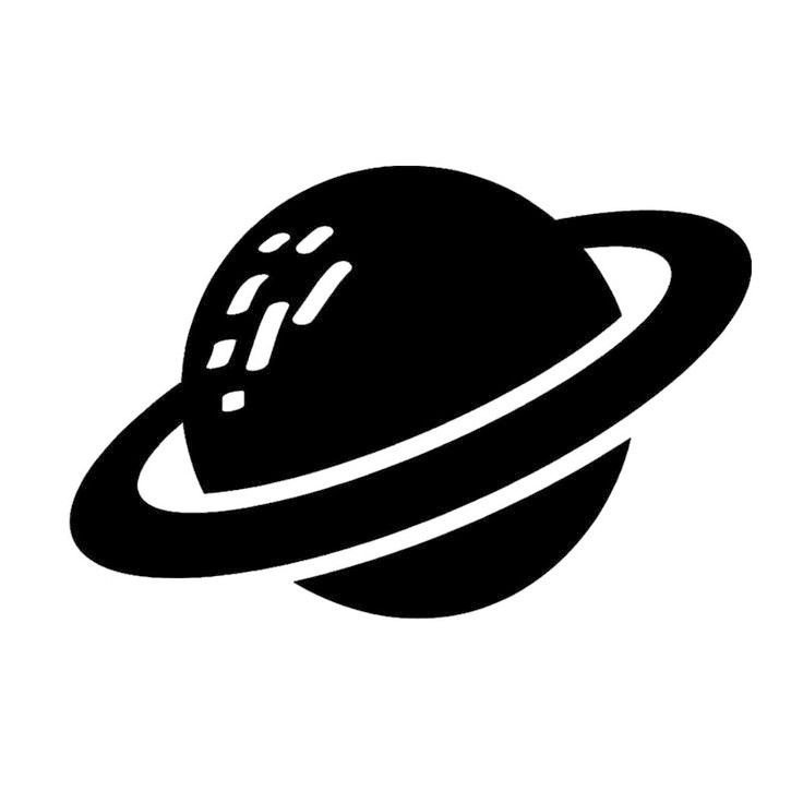 Трафарет планеты