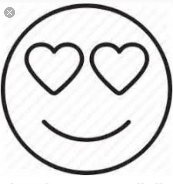 Рисунки смайлики для срисовки
