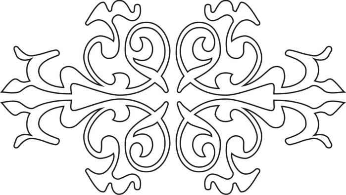 Казахские узоры и орнаменты