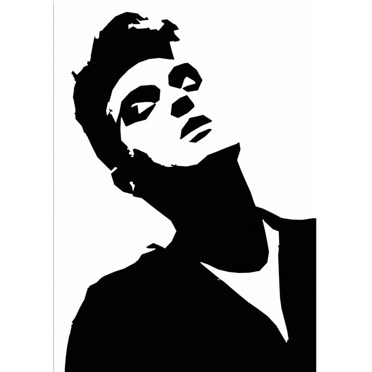 Одри Хепберн силуэт