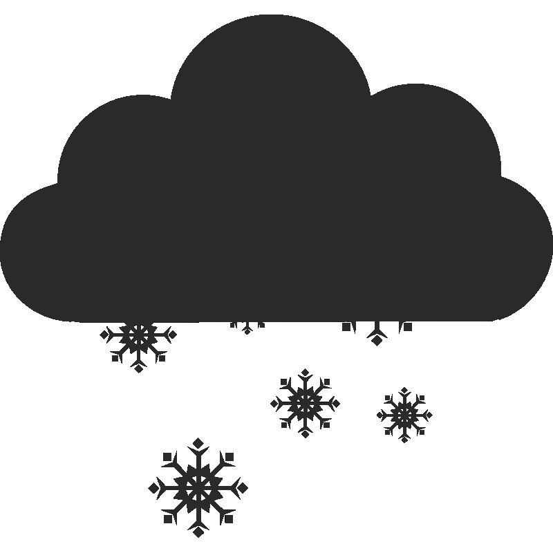 Тучка со снегом