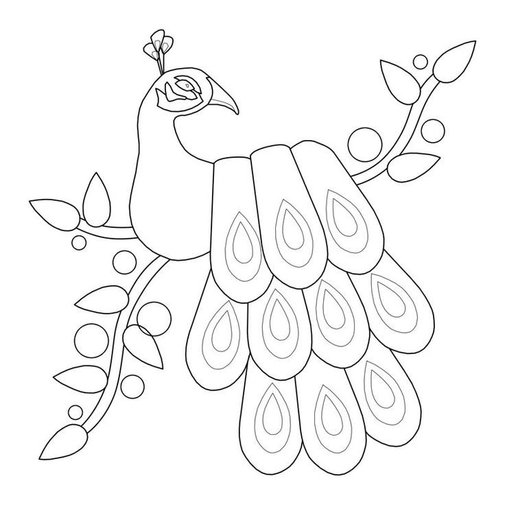 Рисунки для аппликации