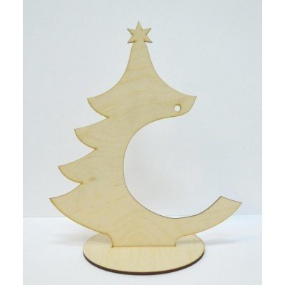 Елка из фанеры с шариками