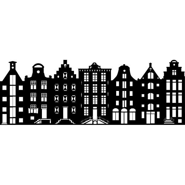 Домик силуэт