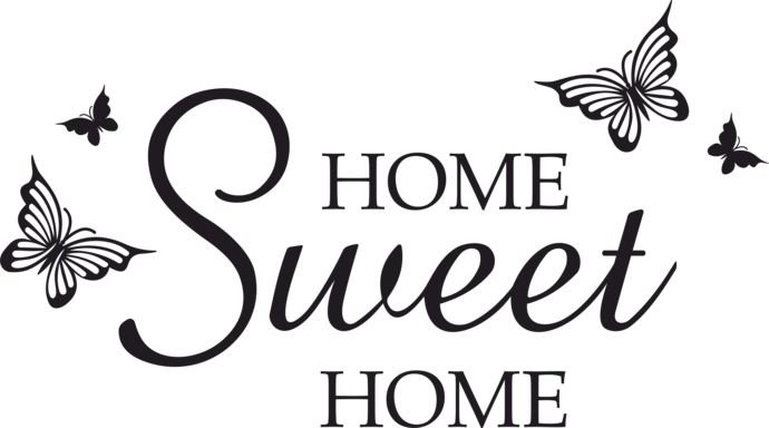 Красивые надписи Sweet Home