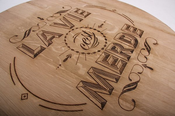 Выжигание на фанере