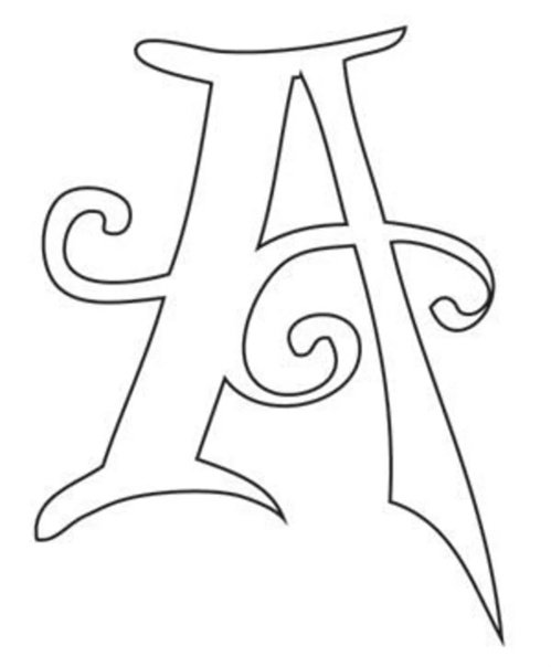 Красивые буквы для вырезания