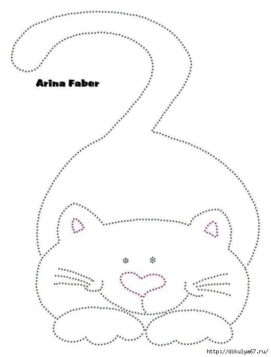 Схемы для аппликаций из ткани