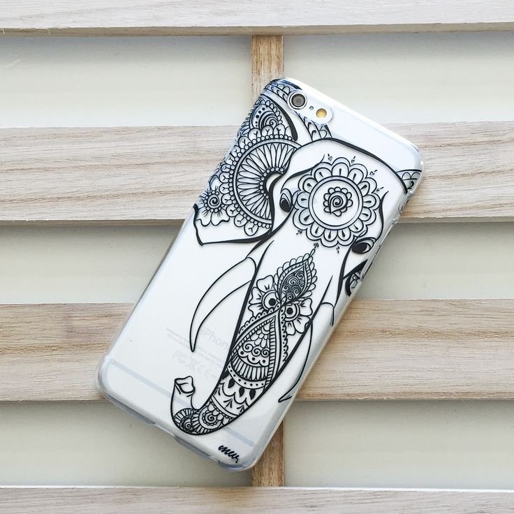 Разрисовка чехла для телефона