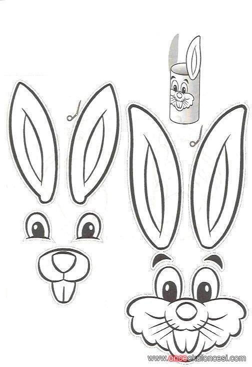 Мордочка зайчика