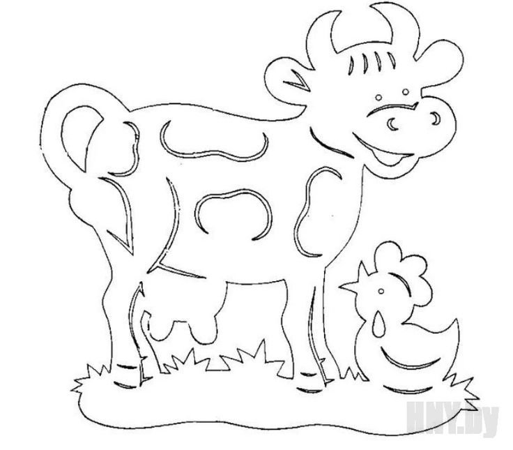 Новогодние шаблоны для вырезания