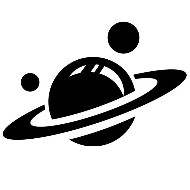 Планеты на белом фоне